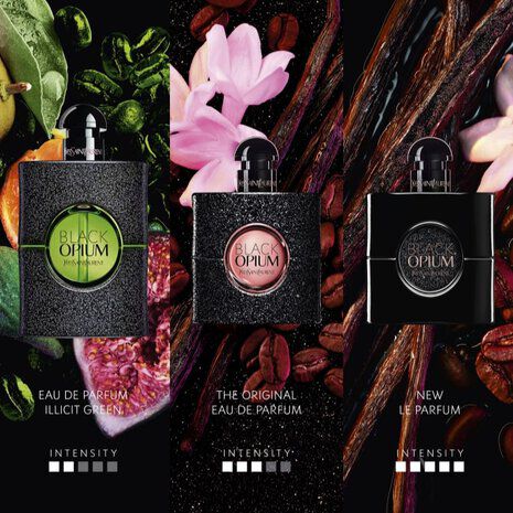 Black Opium Eau de Parfum - Fragancia con café negro y vainilla | YSL